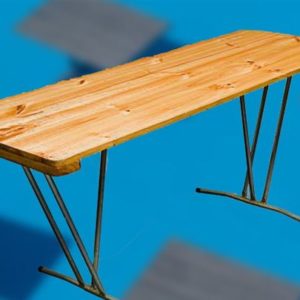 Wooden Trestle Table Hire